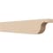 Ekena Millwork 4in. W x 6in. H x 32in. L Del Monte Woodgrain TimberThane Rafter Tail, Primed Tan RFTUR04X06X32DELRCPR - alternate 1